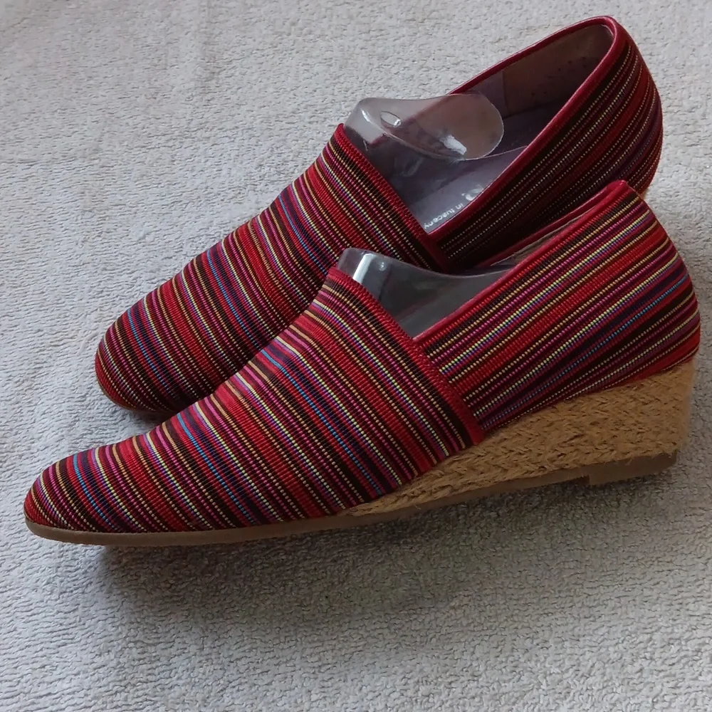 SAS Itallian Made Espadrille Wedges